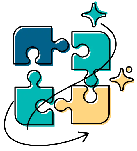 Icon for Integrate across fragmented systems